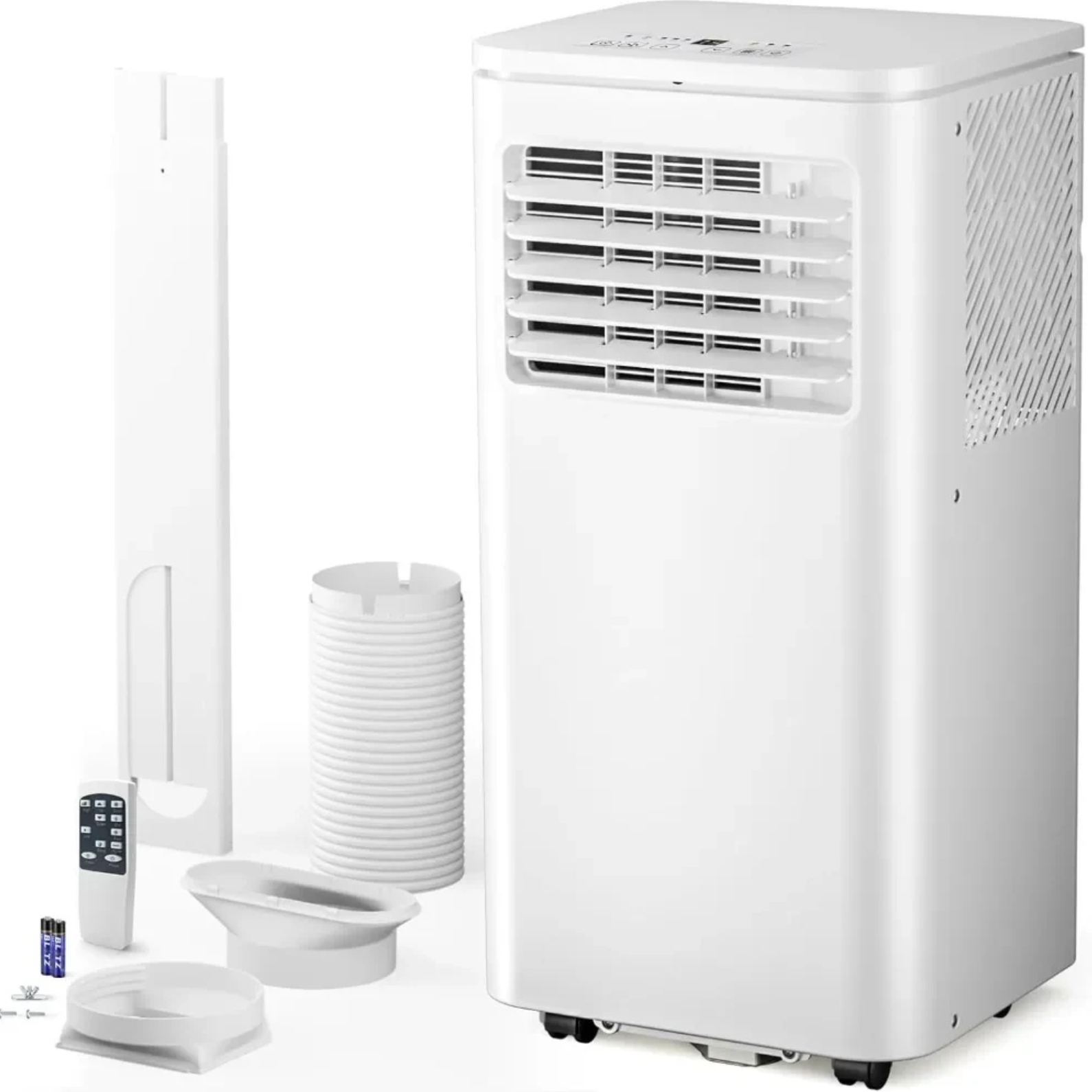 Climatiseur portable de 10 000 BTU avec télécommande et mode veille