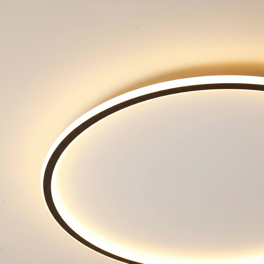 Sélène Plafonnier Moderne | Design Scandinave, Intensité Variable 3
