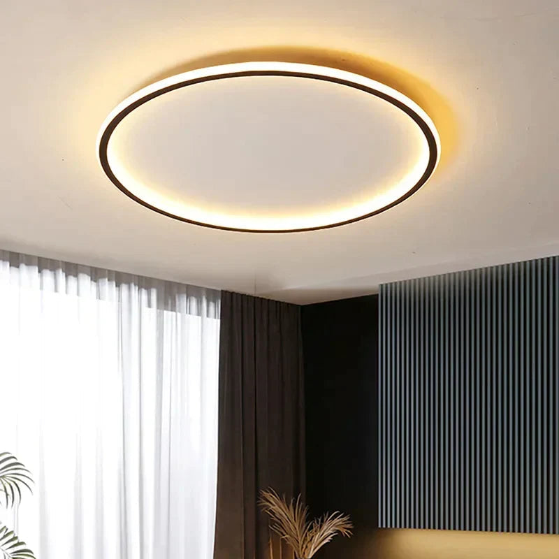 Sélène Plafonnier Moderne | Design Scandinave, Intensité Variable 4