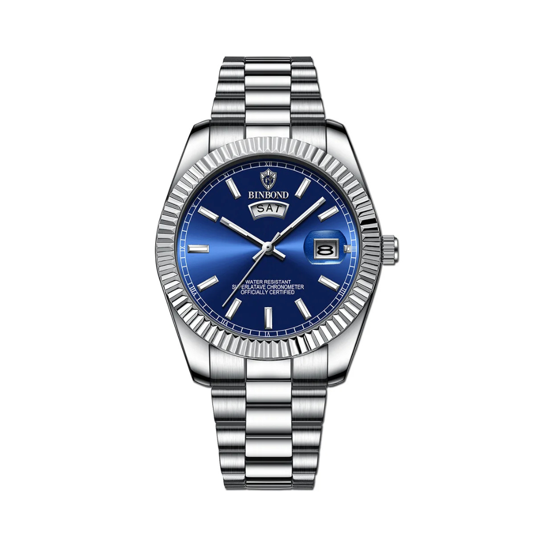 Sérin Montre Homme | Acier Inoxydable Élégante et Intemporelle 0