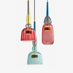 Sérina Suspension Lumineuse | Verre Coloré, LED Économe 1