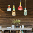 Sérina Suspension Lumineuse | Verre Coloré, LED Économe 3