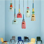 Sérina Suspension Lumineuse | Verre Coloré, LED Économe 4