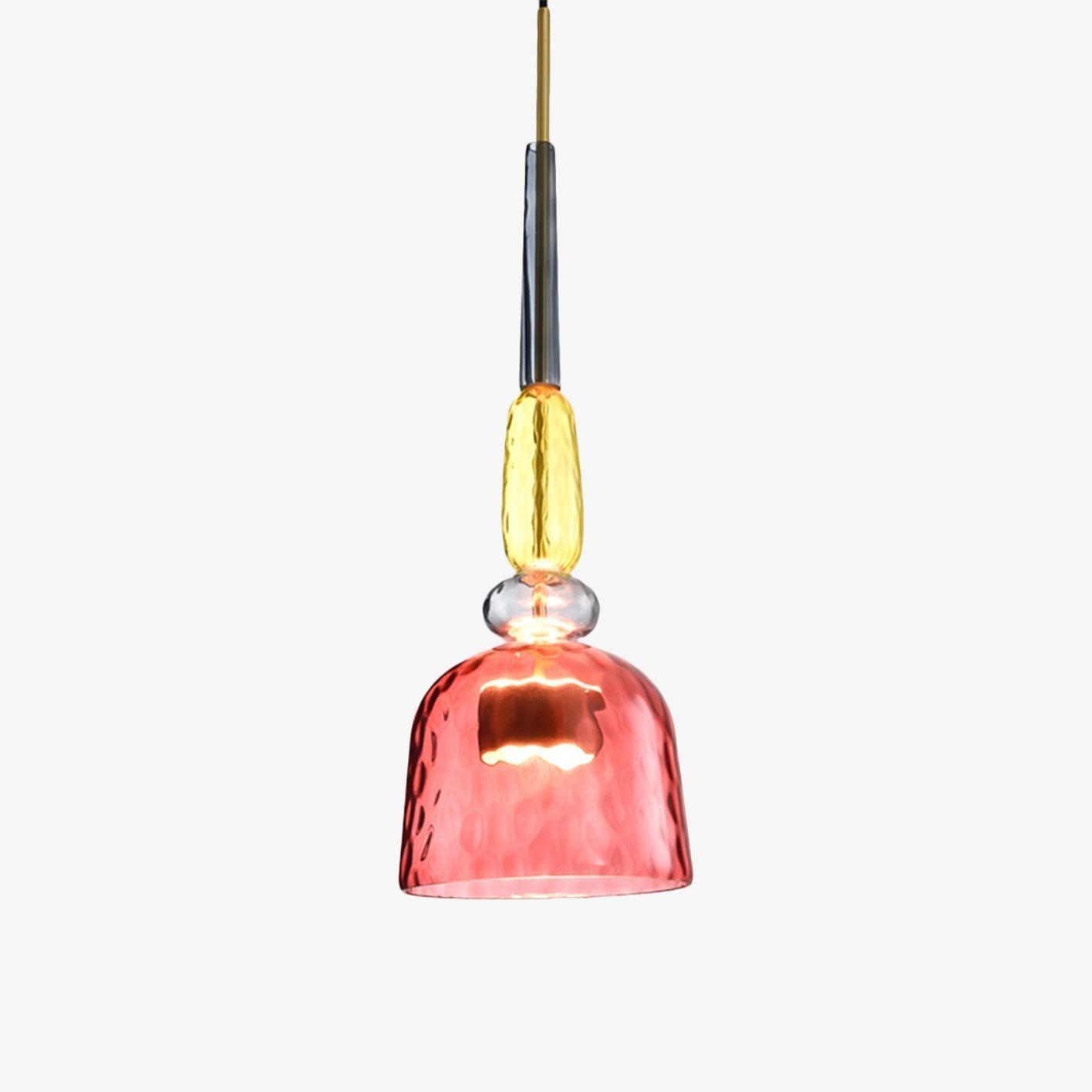 Sérina Suspension Lumineuse | Verre Coloré, LED Économe 6