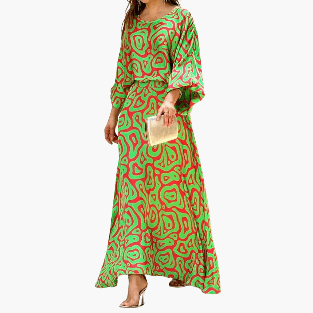 Shimmer Women's Maxi Dress | Unique Print Design, Elegant and Comfortable 0