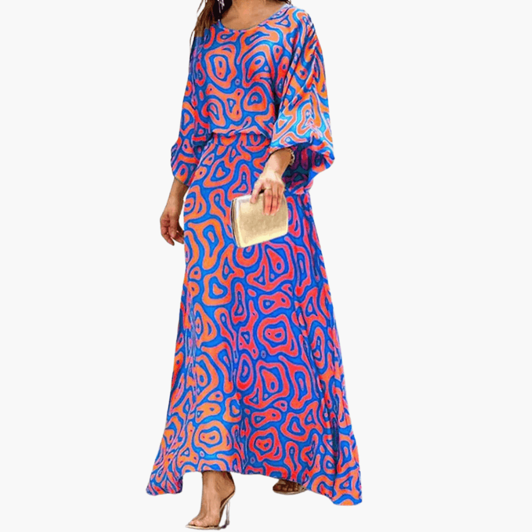 Shimmer Women's Maxi Dress | Unique Print Design, Elegant and Comfortable 2
