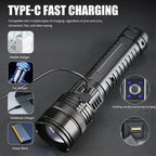 Sirius Lampe Torche Rechargeable | 10 000 Lumens LED Puissante, Étanche 1