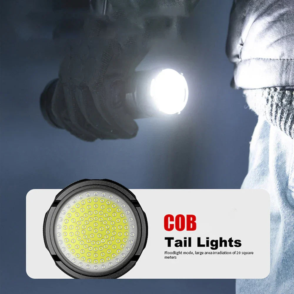 Sirius Lampe Torche Rechargeable | 10 000 Lumens LED Puissante, Étanche 4