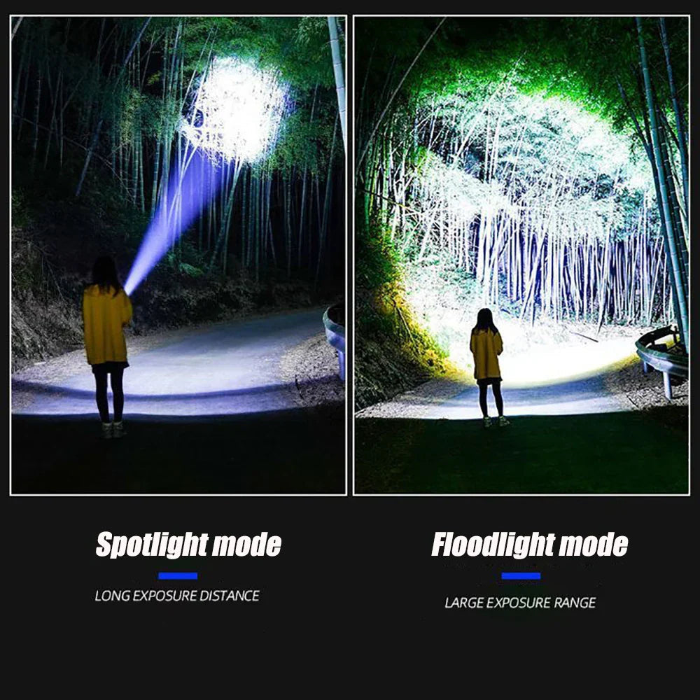 Sirius Lampe Torche Rechargeable | 10 000 Lumens LED Puissante, Étanche 5