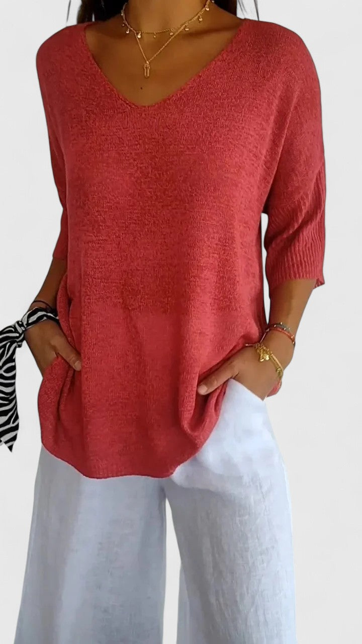 Sonylah Women's Top | Flattering Fit, Wrinkle-Resistant Blouse 0