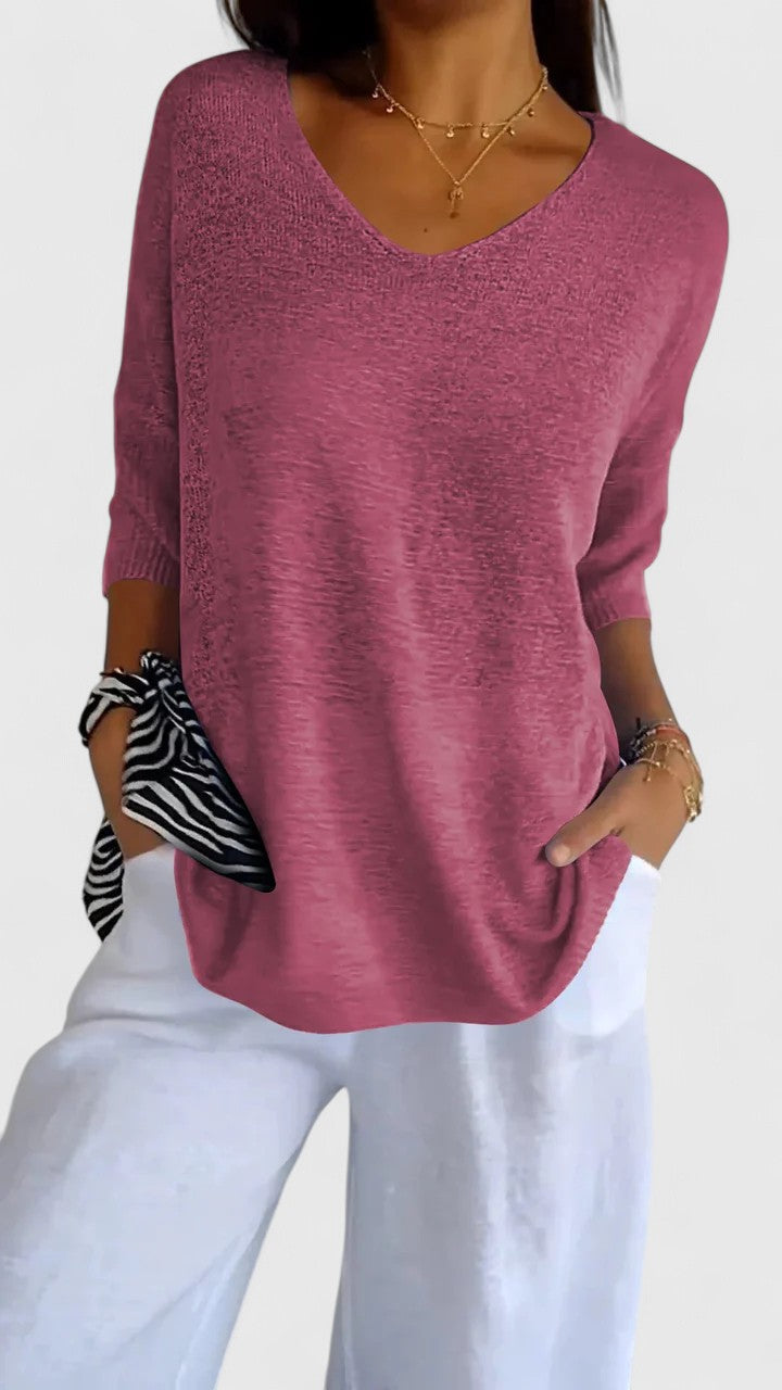 Sonylah Women's Top | Flattering Fit, Wrinkle-Resistant Blouse 3