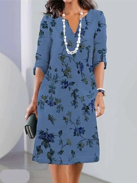 Stephanie Women's Dress | Floral Print, Lightweight Summer Tunic 3