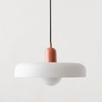 Stilo Suspension Lumineuse | Verre Coloré Style Bauhaus 23