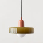 Stilo Suspension Lumineuse | Verre Coloré Style Bauhaus 7