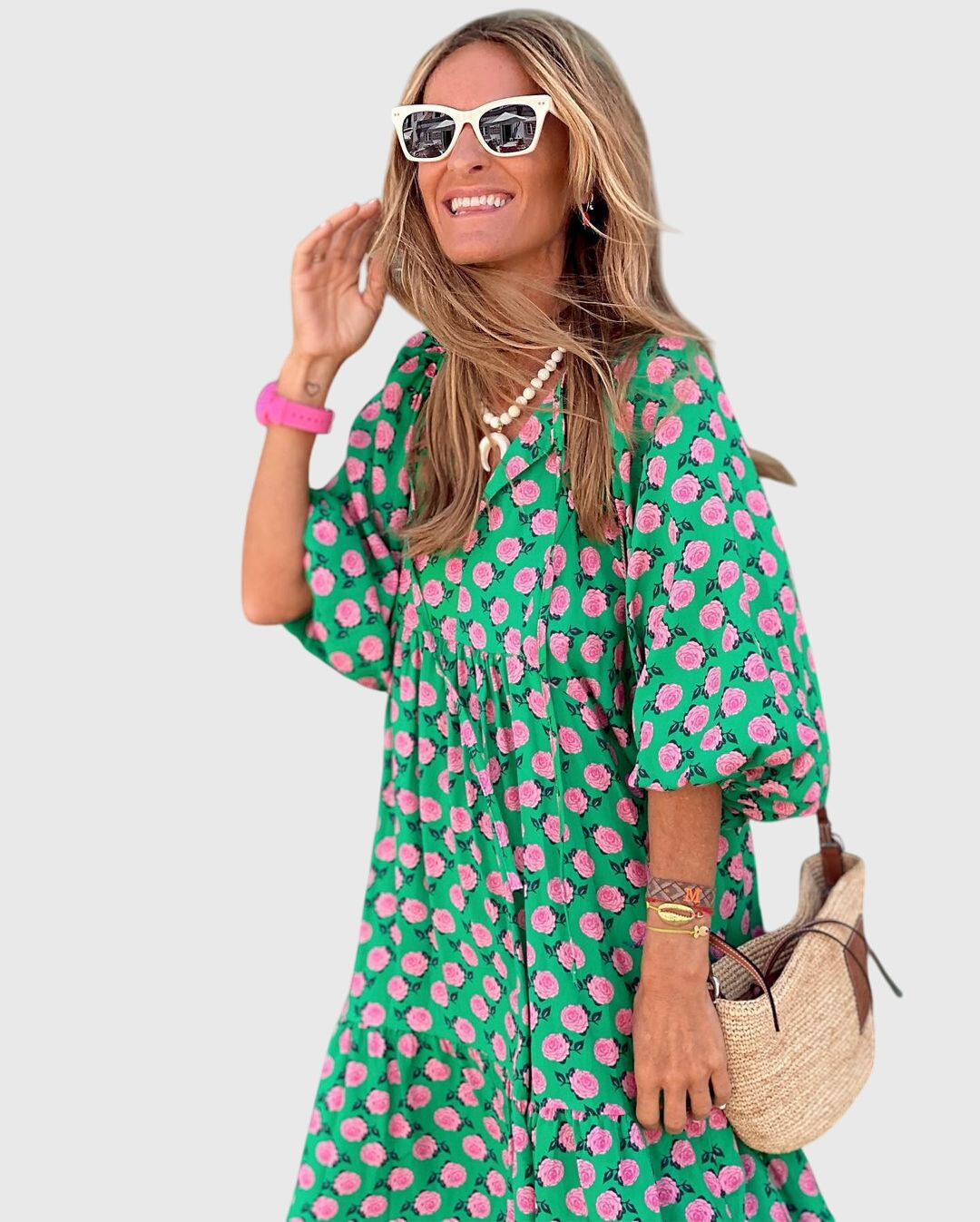 Stylish Women's Maxi Dress | Bohemian Chic Design 3