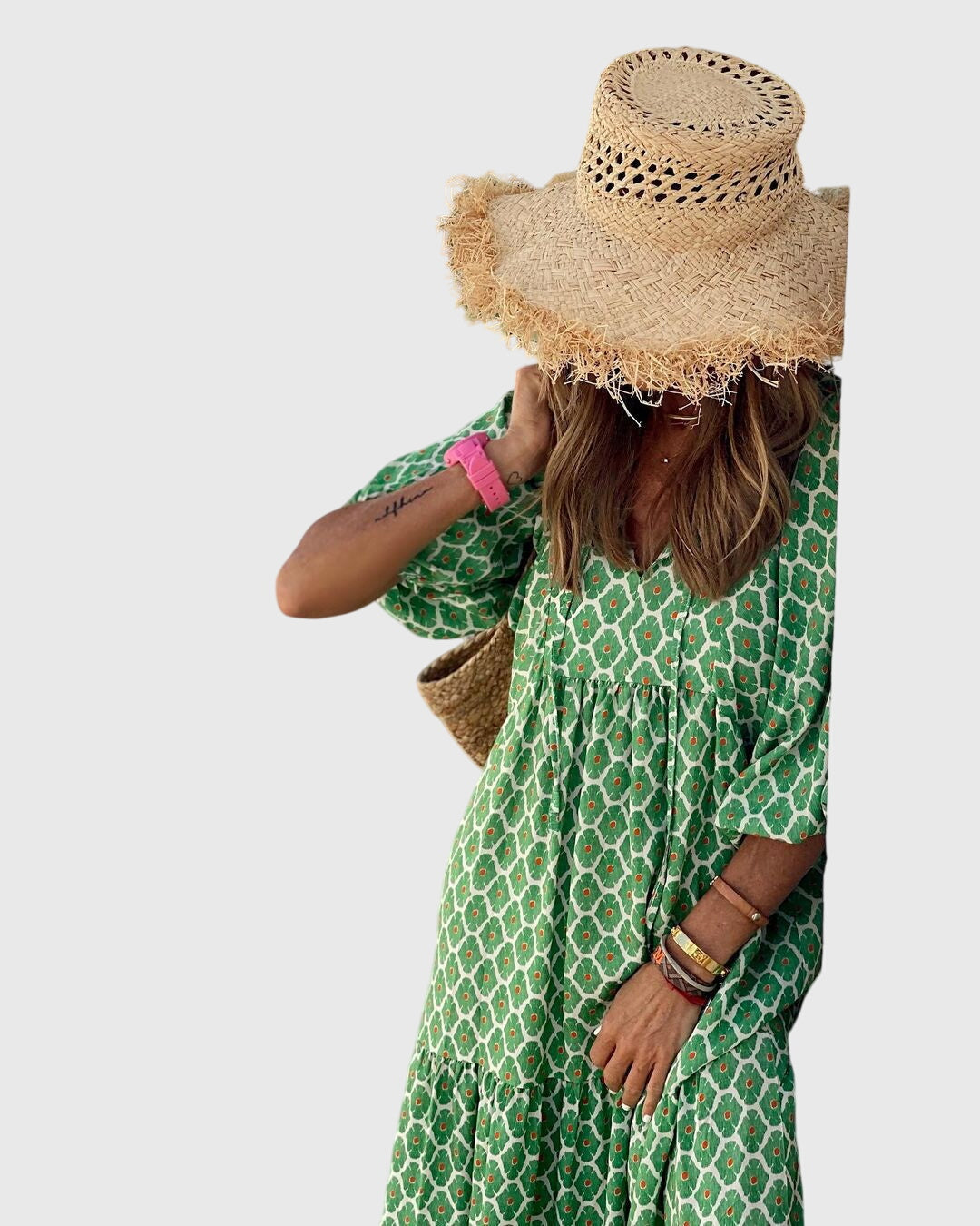 Stylish Women's Maxi Dress | Bohemian Chic Design 5