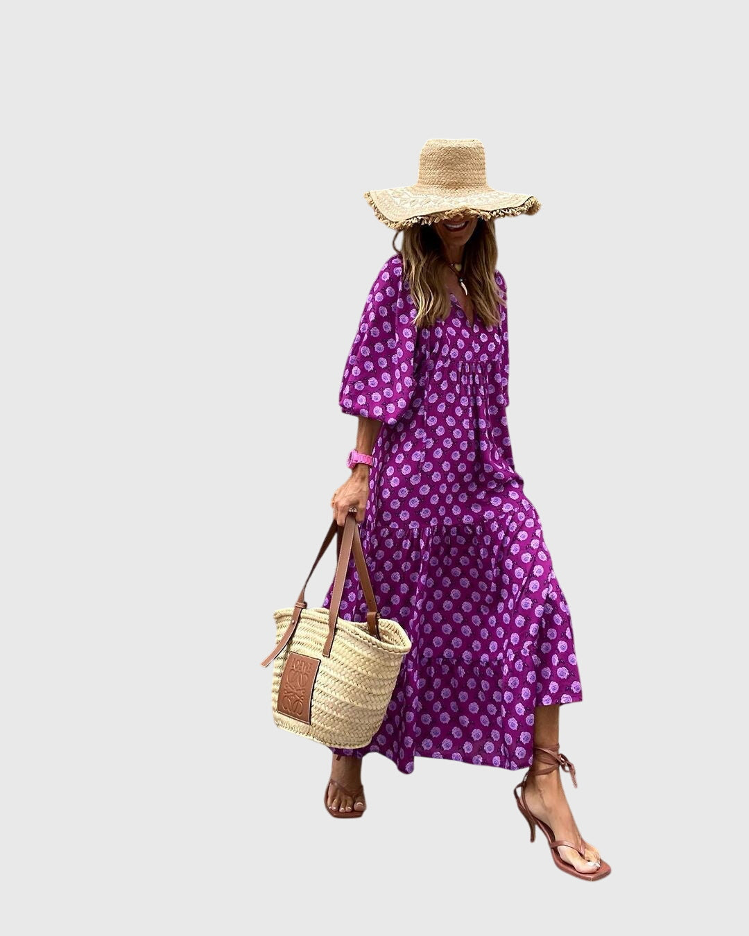 Stylish Women's Maxi Dress | Bohemian Chic Design 6