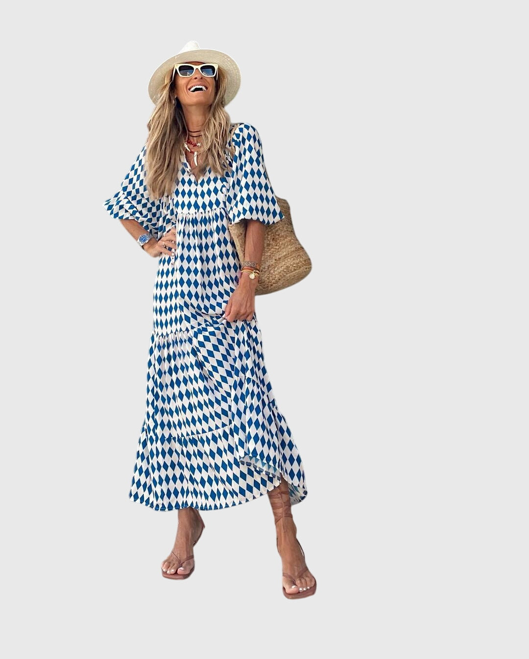 Stylish Women's Maxi Dress | Bohemian Chic Design 8