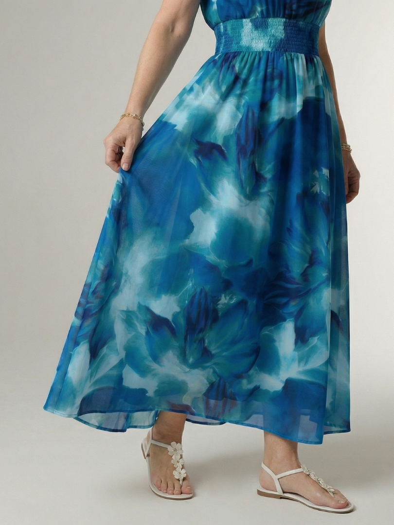 Sylin Women's Midi Dress | Lightweight Halter Design, Casual Summer Dress 6