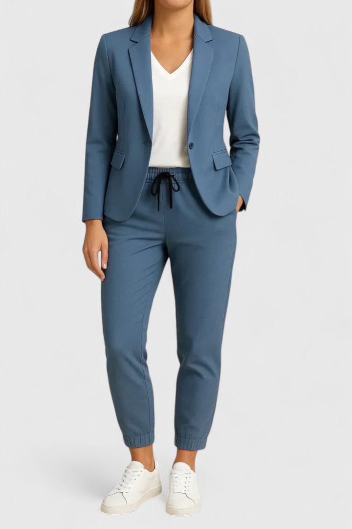 Trisha Women's Suit | Tailored Jacket and Pants, Elegant Set 1