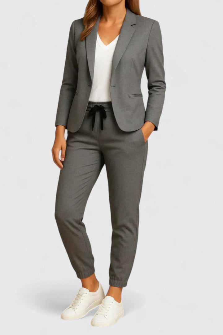Trisha Women's Suit | Tailored Jacket and Pants, Elegant Set 4