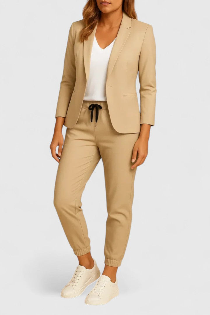 Trisha Women's Suit | Tailored Jacket and Pants, Elegant Set 5
