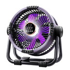 Ventilateur Camping Car | Batterie 20 000 mAh, Lumière LED, Télécommande 1