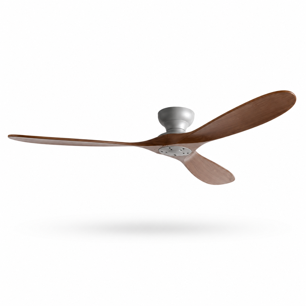 Ventilateur Plafond Silencieux | Bois Massif, 6 Vitesses Réversibles Été/Hiver 4