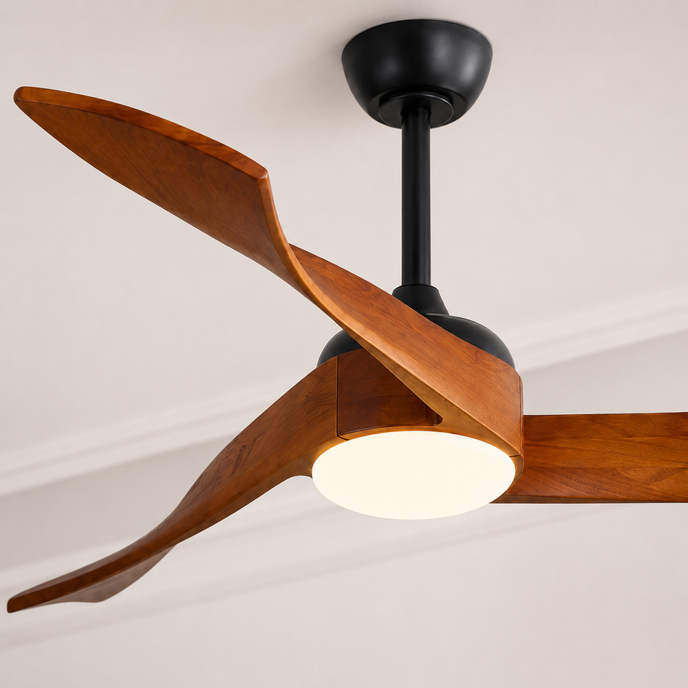 Véra Ventilateur Plafond | LED 132 cm, Silencieux, Réversible avec Télécommande 4