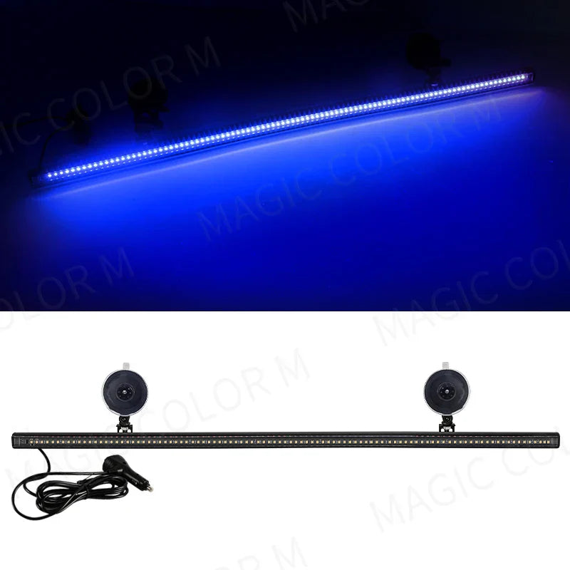 Veyra Lampe Stroboscopique LED 96 | 15 Modes, Montage 360°, Compacte 0