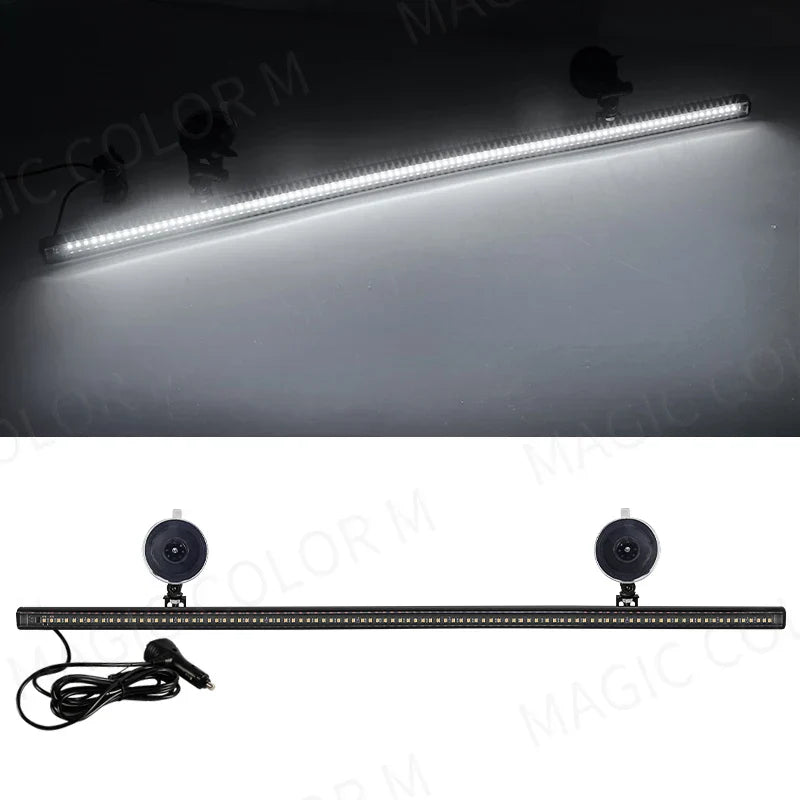 Veyra Lampe Stroboscopique LED 96 | 15 Modes, Montage 360°, Compacte 8
