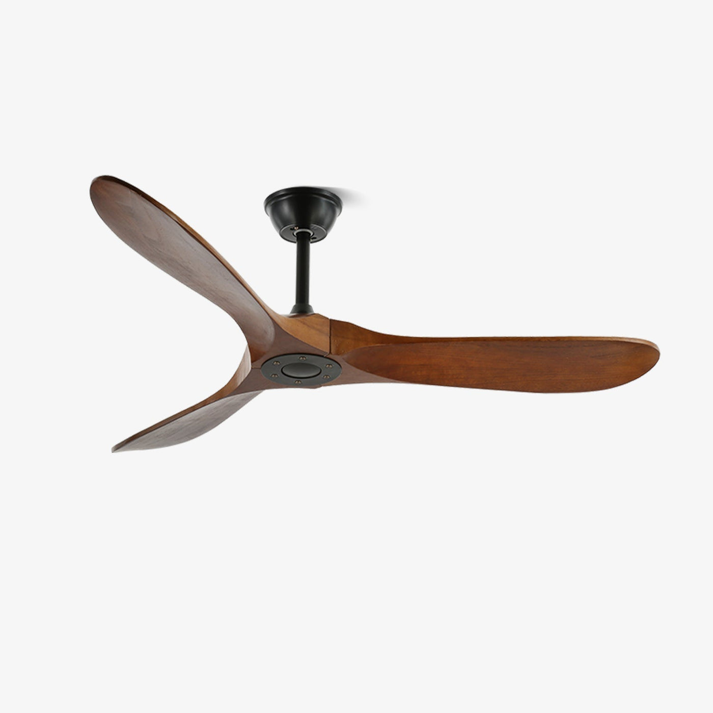 Vian Ventilateur Plafond | Bois Noyer, Silencieux, 6 Vitesses, Télécommande 0
