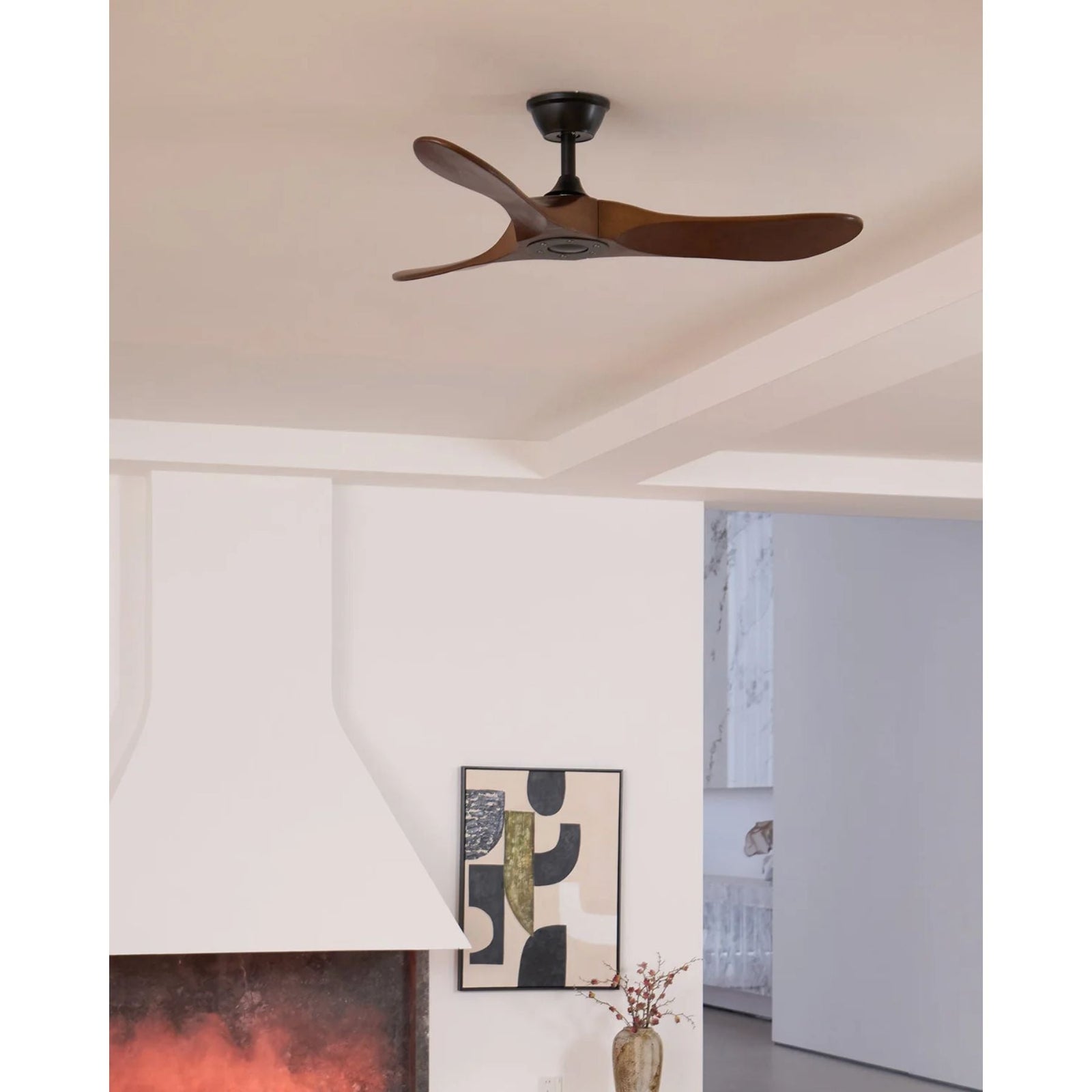 Vian Ventilateur Plafond | Bois Noyer, Silencieux, 6 Vitesses, Télécommande 7