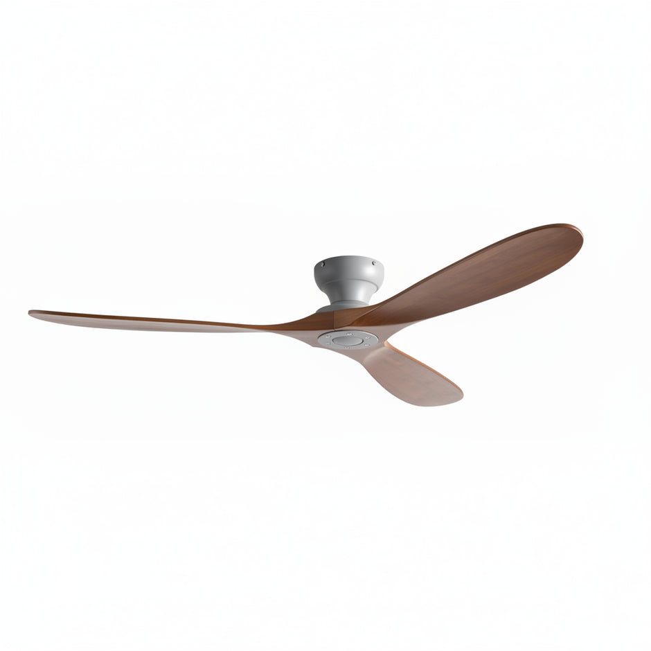 Victor Ventilateur Plafond Silencieux | Bois Massif, Éclairage LED, Réversible 2