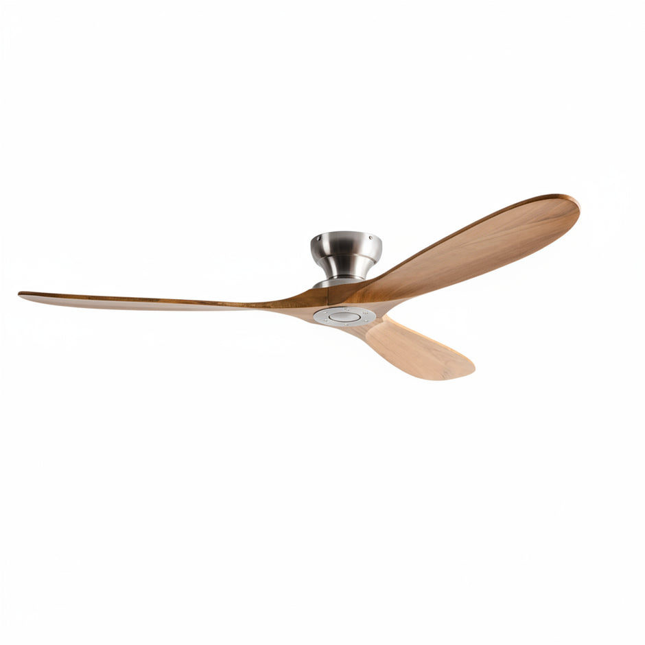 Victor Ventilateur Plafond Silencieux | Bois Massif, Éclairage LED, Réversible 3