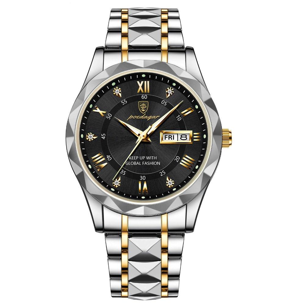 Vittorio Montre Homme | Acier Inoxydable, Mouvement Quartz 5