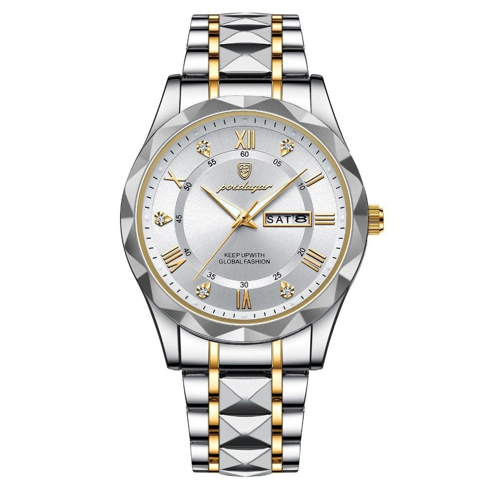 Vittorio Montre Homme | Acier Inoxydable, Mouvement Quartz 7