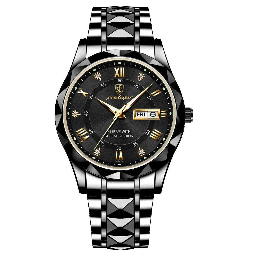 Vittorio Montre Homme | Acier Inoxydable, Mouvement Quartz 9