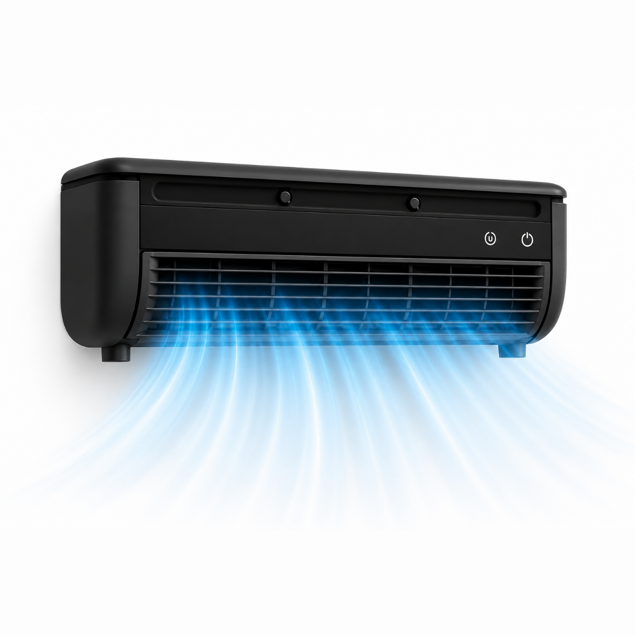 Wall-Mounted Bladeless Fan – Silent Air Circulator for Home 0
