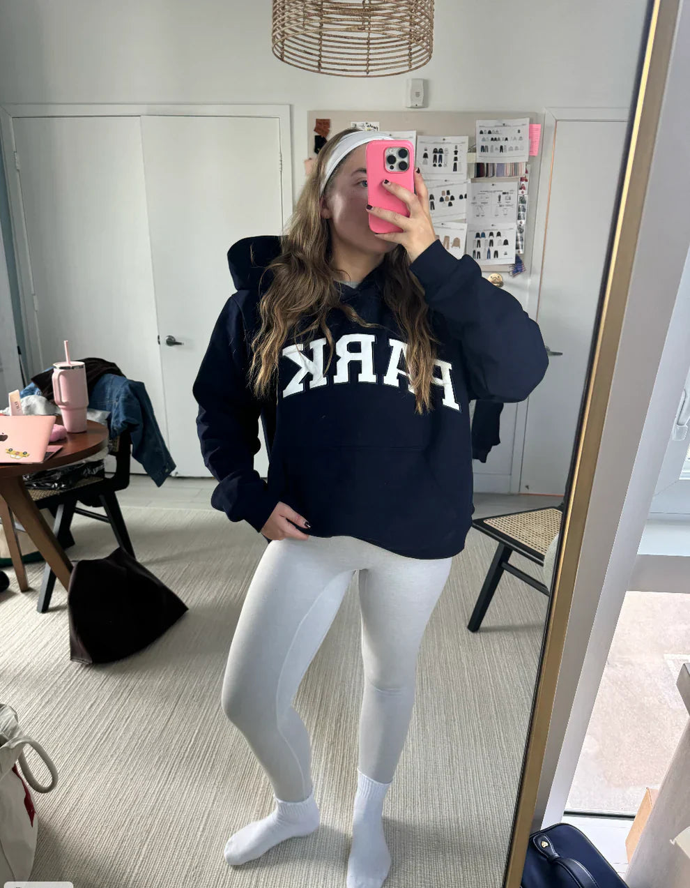 Indie | Women’s Oversized Varsity Crewneck Sweatshirt