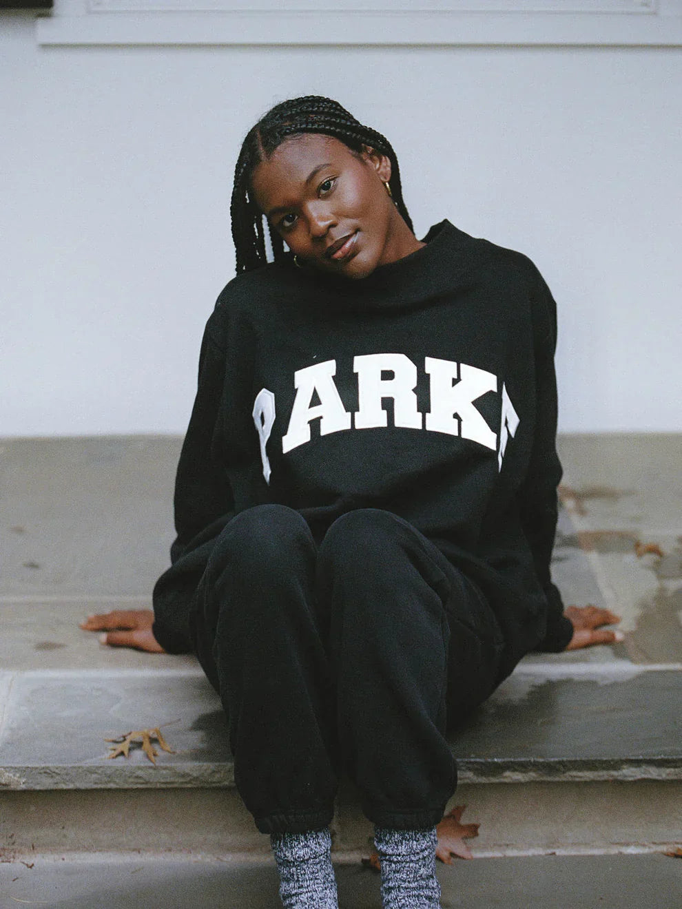 Indie | Women’s Oversized Varsity Crewneck Sweatshirt