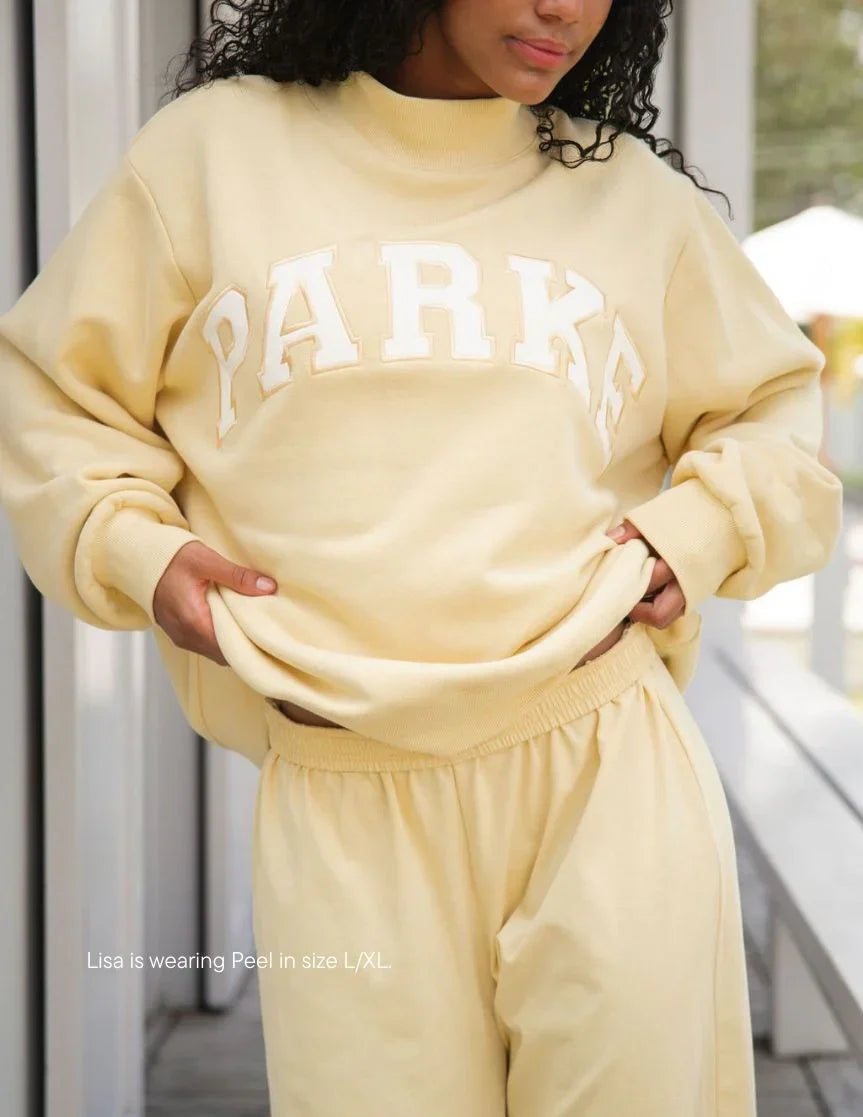 Indie | Women’s Oversized Varsity Crewneck Sweatshirt