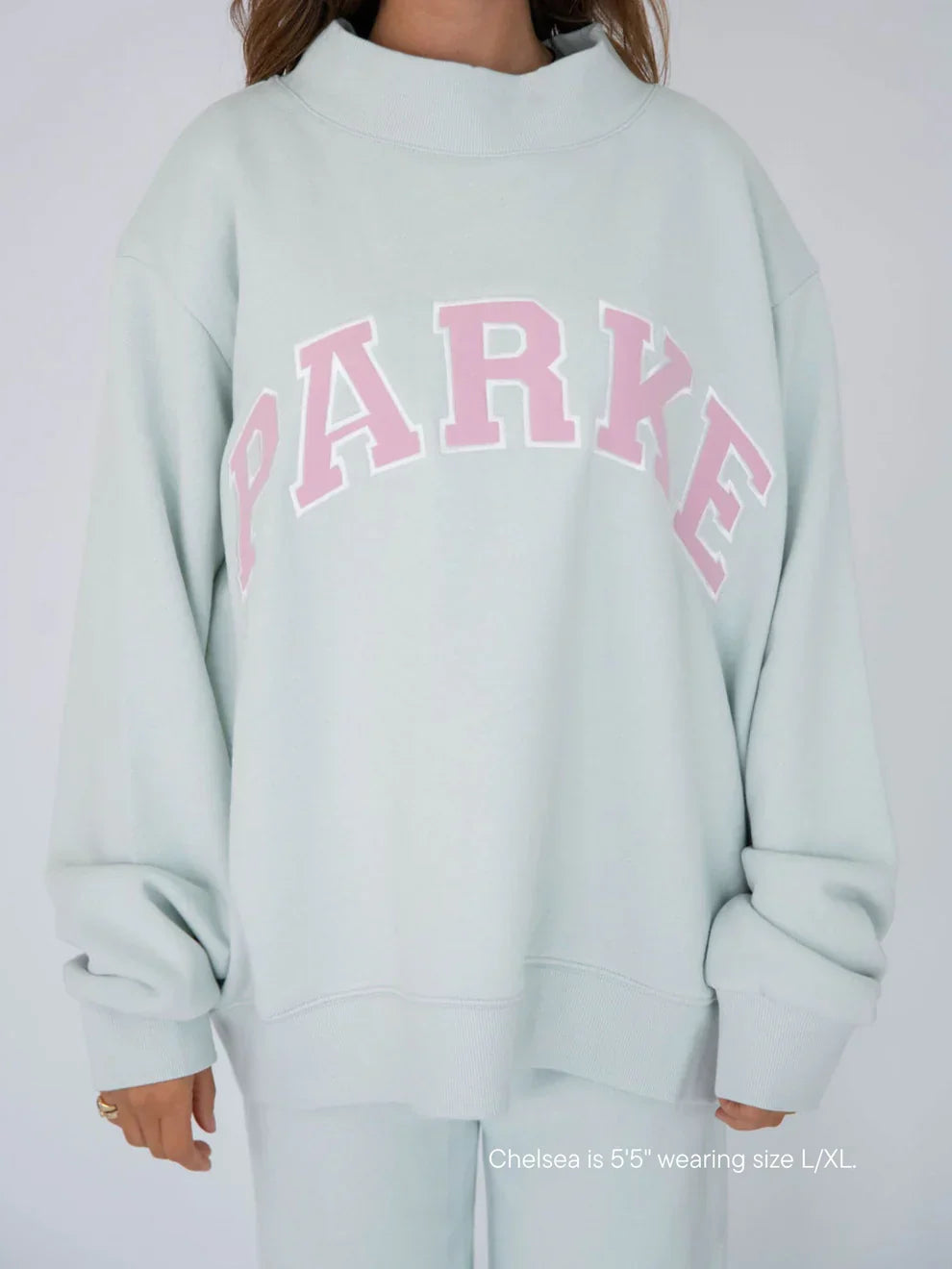 Indie | Women’s Oversized Varsity Crewneck Sweatshirt
