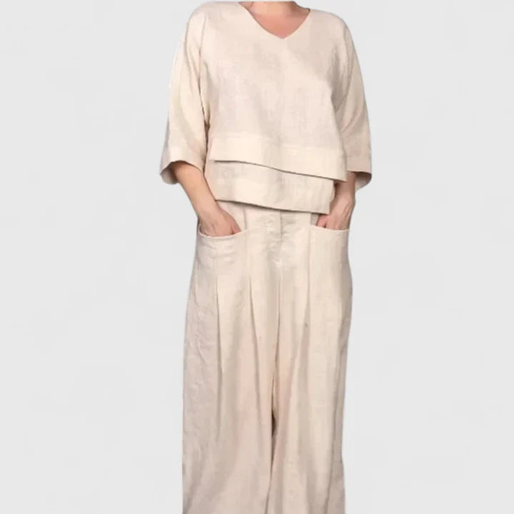 Zaryphina Women's Two Piece Set | Soft Fabric, Effortless Style 0